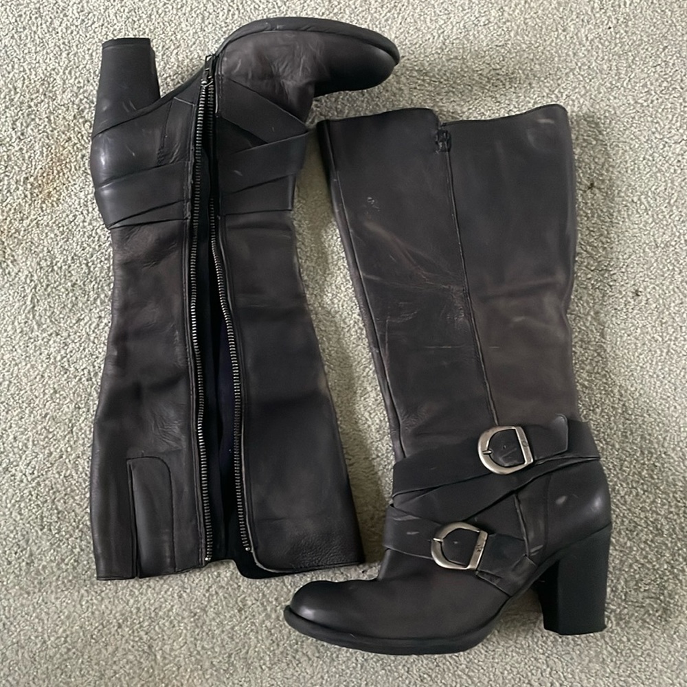Born dark gray Heeled Boots